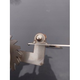 Stainless steel grill crank