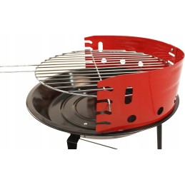 Martom turistinės sodo anglies grilis 34 x 34 cm