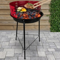 Martom turistinės sodo anglies grilis 34 x 34 cm