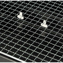 Turistinė kepsninė su anglimis, sulankstomas kepsninės komplektas lagamine