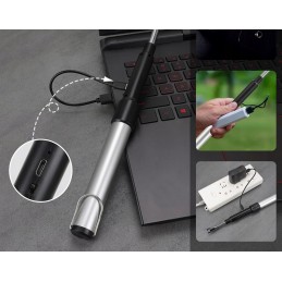 Gukutmxp elektrinis degtukas, ilgis nuo 29 cm iki 75 cm, kraunamas per USB