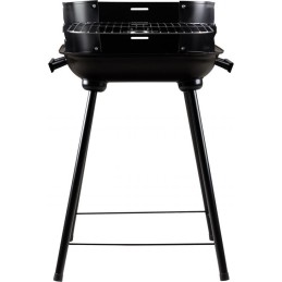 Anglies piknik sodo kepsninė, didelės reguliuojamos grotelės