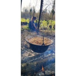 Pakabinamas emaliuotas katilas, 6 litrai