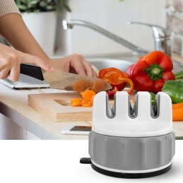 ️ Nerūdijančio plieno kepimo įrankių rinkinys + peilių galąstuvas - viskas heckermann