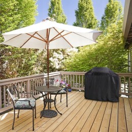 Cover for gas charcoal garden grill universal large cover tarpaulin