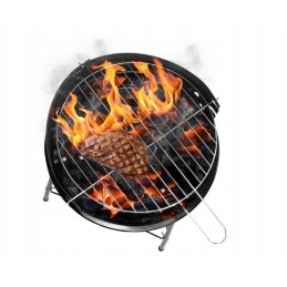 Reguliuojamos apvalios sodo anglies kepsninės 30 x 30 cm