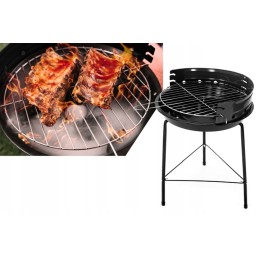 Reguliuojamos apvalios sodo anglies kepsninės 30 x 30 cm