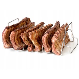 Grilio krepšelis mėsai šonkauliukams kepti