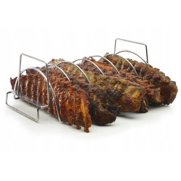 Grilio krepšelis mėsai šonkauliukams kepti