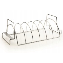 Grilio krepšelis mėsai šonkauliukams kepti