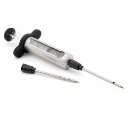 Broil King steel marinade sauce syringe for injecting meat with sauce