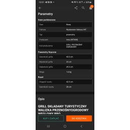 Sulankstomas grilis, nešiojamas lagaminas, kepsninė su anglimi
