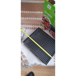 Sulankstomas grilis, nešiojamas lagaminas, kepsninė su anglimi