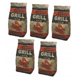 Anglis 2kg griliui x 5 maišeliai