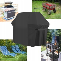 Strong BBQ Cover Waterproof Garden Cover Durable 131 x 174