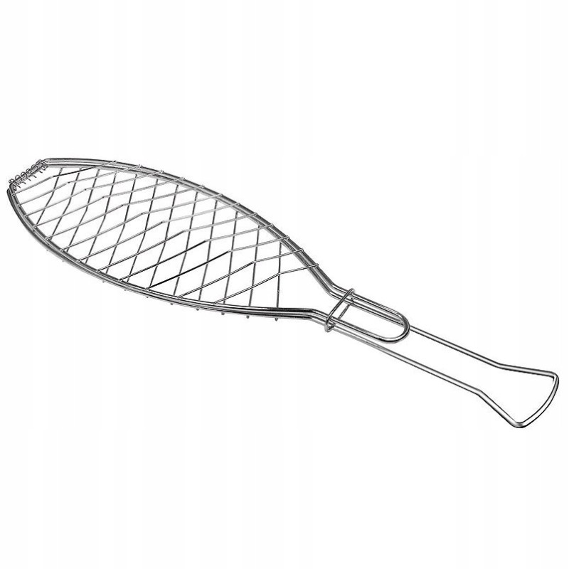 Küchenprofi plieninės grotelės žuviai kepti, ilgis 53 cm