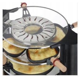 Tai puikus artėjantis hitas, raclette, daugiafunkcis prietaisas, skirtas kepimui ant grotelių, kepimui, kepimui ir kaitinimui.