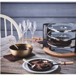 Tai puikus artėjantis hitas, raclette, daugiafunkcis prietaisas, skirtas kepimui ant grotelių, kepimui, kepimui ir kaitinimui.