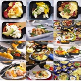 Tai puikus artėjantis hitas, raclette, daugiafunkcis prietaisas, skirtas kepimui ant grotelių, kepimui, kepimui ir kaitinimui.