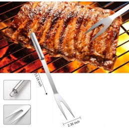 Kepsninės komplektas, priedai, kepsninės reikmenys, nerūdijantis plienas, 18in1