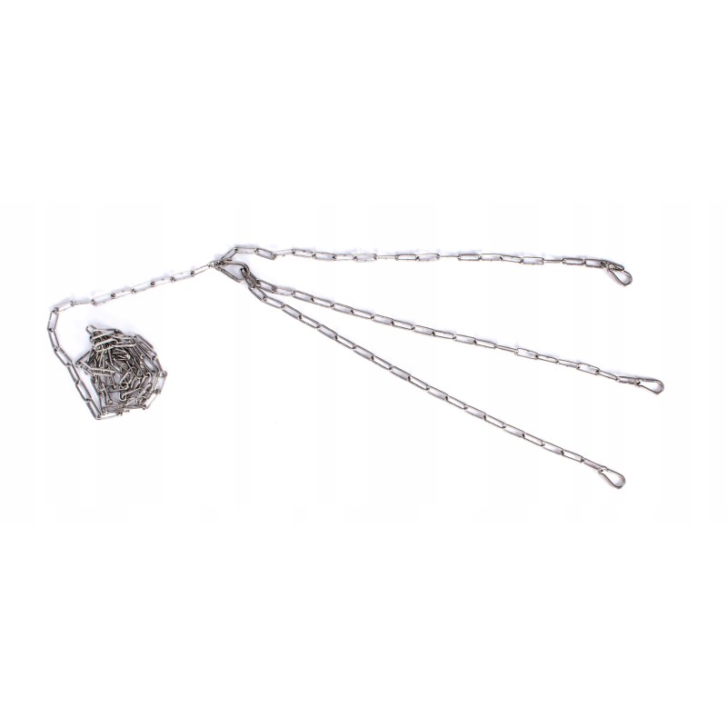 Stainless steel chain for hanging the grate