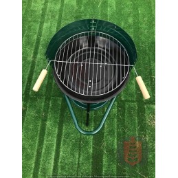 Sodo anglies kepsninė su reguliuojamu grotelių aukščiu