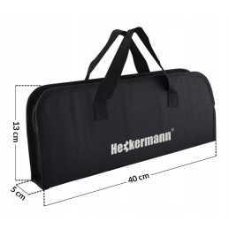 9 nerūdijančio plieno kepimo indų, grilio žnyplių ir peilių rinkinys