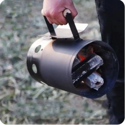 ⭐⭐Dūmtraukis anglies briketų kepsninei uždegti⭐⭐