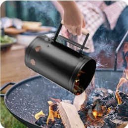 ⭐⭐Dūmtraukis anglies briketų kepsninei uždegti⭐⭐