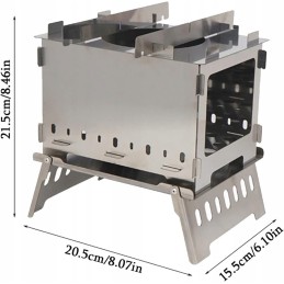 Multifunctional Small Metal Folding Portable Grill