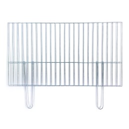 Grill construction grate 70x40 chrome - foldable handles