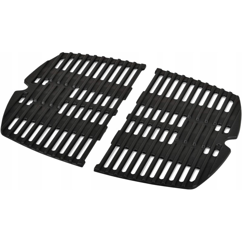 7644 cast iron spare parts accessories for weber q100, q1000, q120, q1200, q140, q1400 gas grill, 32 cm x 21.6 cm 7582 grill pla