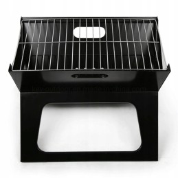 Turistinio sodo kempingo grilis nešiojamas sulankstomas medžio anglies lagaminas