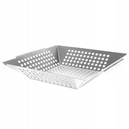 Grill plate, tray, grill basket, steel, free!