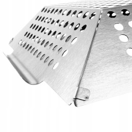 Grill plate, tray, grill basket, steel, free!