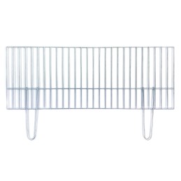 Grill construction grate 80x30 chrome - foldable handles