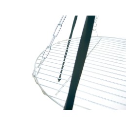 Grilis ant laužo - pakabinamos apvalios grotelės, 50 cm