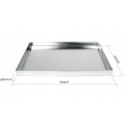 Židinys - peleninė kepsninei statyti 80x50cm