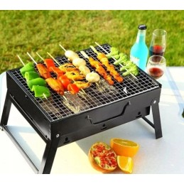 ⭐⭐Turistinis grilis nešiojamas anglis sulankstomas kempingo kepsninės lagaminas grilis⭐⭐