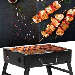 ⭐⭐portable foldable camping charcoal grill metal case⭐⭐