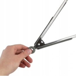 ⭐⭐Universalios silikoninės virtuvės žnyplės 12'⭐⭐