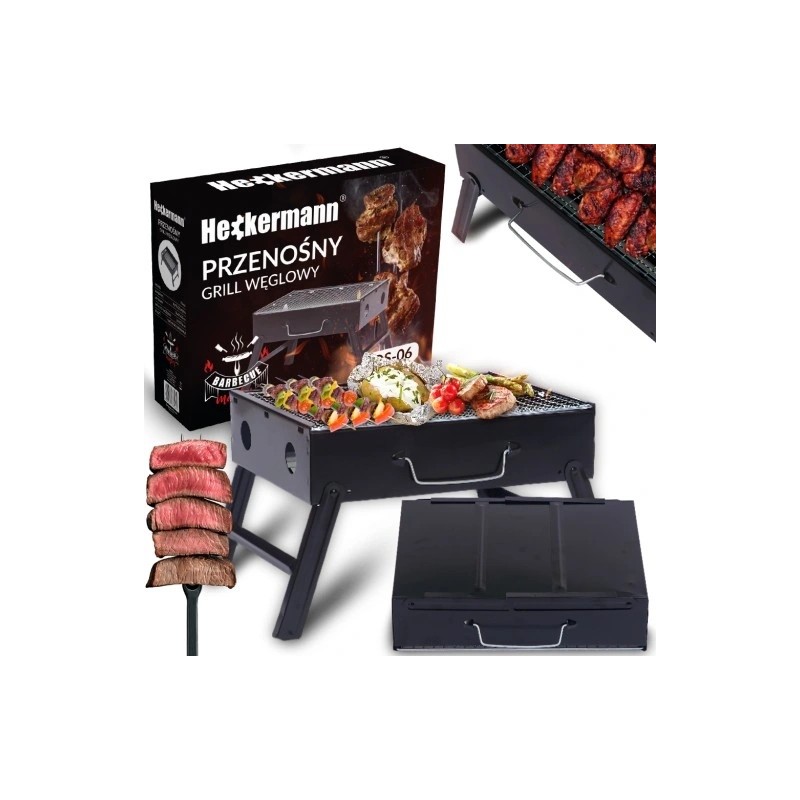 ⭐⭐Touring BBQ nešiojamas sulankstomas anglies kempingo metalinis lagaminas⭐⭐