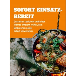 Ketaus puodas ant kojų petromax olandiška orkaitė ft0 5 juoda