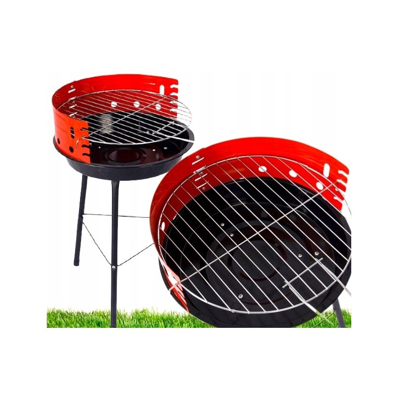 Turistinė sodo anglių kepsninė su nuimamomis grotelėmis