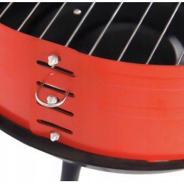 Turistinė sodo anglių kepsninė su nuimamomis grotelėmis