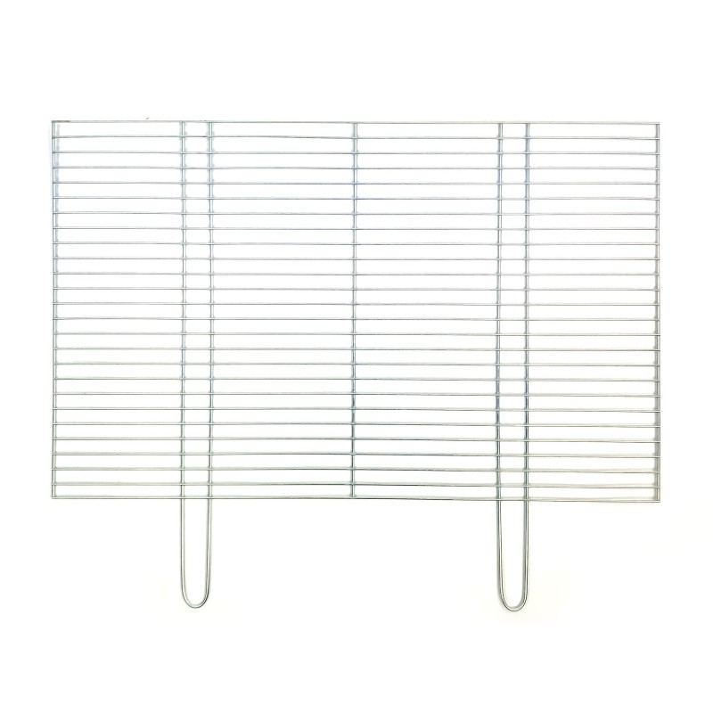 Grill construction grate 80x50 chrome