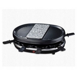 Elektrinis grilis 900w + akmuo - 8 asm