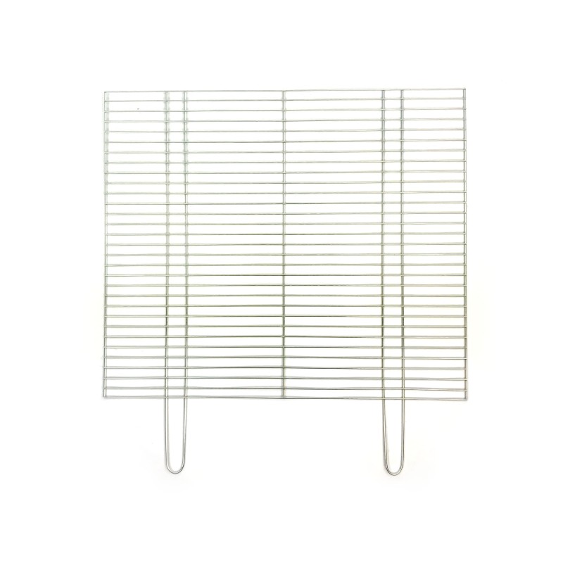 Chromuotos grotelės griliui statyti 70x60