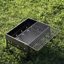 Sodo anglies grilis nešiojamas turistinis sulankstomas kilimėlis ir pūstuvas