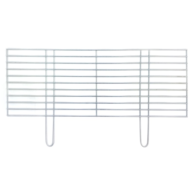 Grilio grotelės 80x30, chromuotos